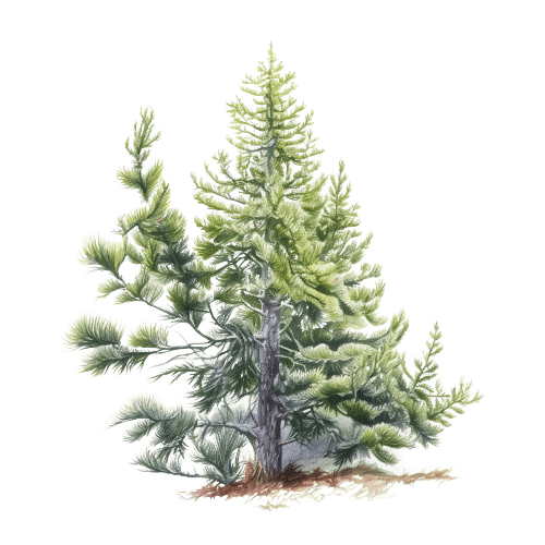 ЕЛЬ БЕЛАЯ, Picea glauca