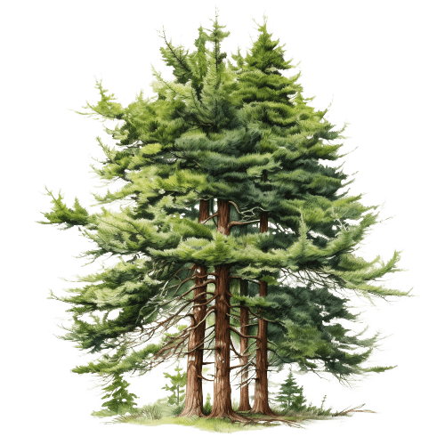 ПИХТА ДУГЛАСА, Pseudotsuga menziesii