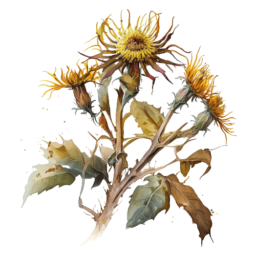 ДЕВЯСИЛ (Корень), Inula graveolens